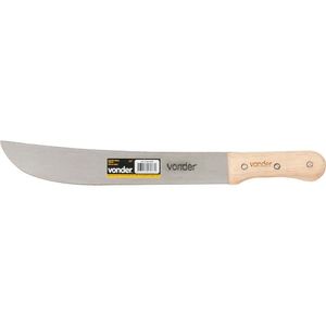 Facão Para Mato 16" Aço Carbono Cabo Madeira - Vonder