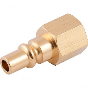 Conector Pino Rosca Fêmea 1/4 Npt Aço Carbono Zincado - Von