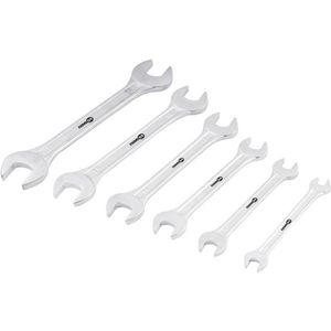 Jogo Chave Fixa 6-17Mm Aço Carbono C/ 6 Pç Suporte Plástico