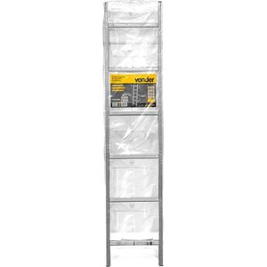 Escada Paralela 6 Degraus Alumínio - Vonder