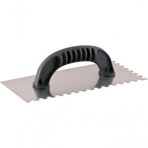 Desempenadeira Aço Dentada 12,0X25,5Cm Cabo Plástico Fechado