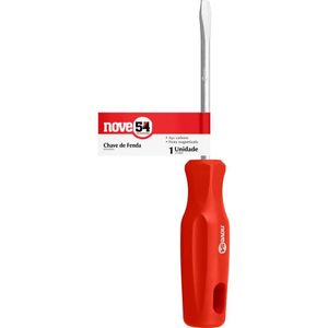 Chave Fenda 3/16x6" Aço Carbono - Nove54