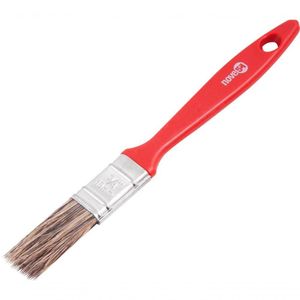 Pincel 3/4 Cerda Gris Cabo Plástico Para Tintas Latéx E Acr
