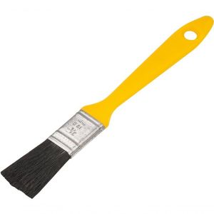 Pincel 1.1/2 Cerdas Pretas Cabo Plástico Para Tintas Óleo E