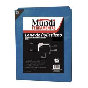 Lona De Polietileno Azul 10 X12 Metros Mundi