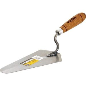 Colher Para Pedreiro 8" Reta Cabo Madeira - Vonder