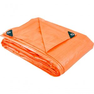 Lona Polietileno 4x3m Laranja 150 Micras Média - Vonder