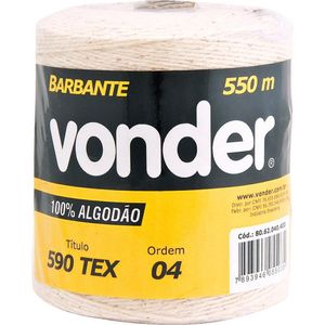 Barbante Algodao 4x4 550 Metros