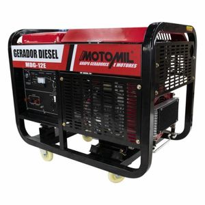 Gerador Diesel Mono 12 Kva 110/220V Mdg-12E Motomil