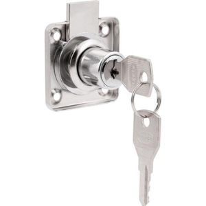 Fechadura Para Gaveta 22Mm Cromado