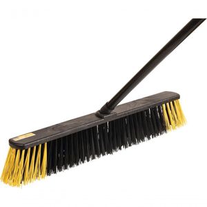 Vassoura Gari 60Cm 5 Fileira Cepa Plástica Plas
