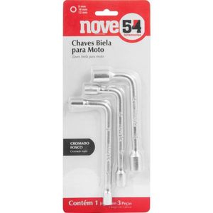 Jogo De Chave Biela Para Moto Com 3 Peças - Nove54