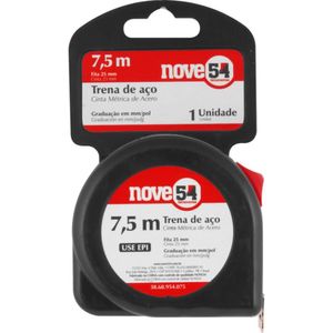 Trena Aço 7,5Mx25Mm Nove54