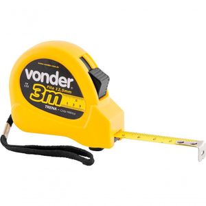 Trena Aço 3Mx12,5Mm Curta - Vonder