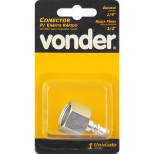 Conector Femea Rosca 1/4X1/2" 1 Peça