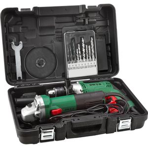 Esmerilhadeira 4.1/2'' + Furadeira 1/2'' 127v Efd751 Dwt