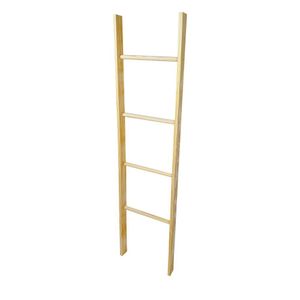 Escada Decorativa 160x40x6 em Madeira de Pinus Cor NATURAL