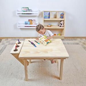 Mesa Infantil Alecrim 50A x 84L x 55P Cor NATURAL