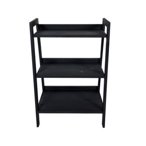 Estante Tipo Escada Pipa 3 Prat 88A X 60L X 38P Pinus Preto