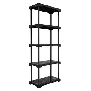 Estante Modular 5 Prateleiras 25 Kg Multiuso Preto Grifit