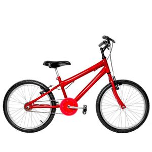 Bicicleta Infantil Masculina Aro 20 Natural Vermelha