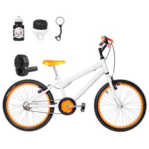 Bicicleta Infantil Masculina Aro 20+Kit Passeio e Acelerador