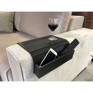 Esteira Para Braço de Sofá Eva Caixote Tabaco
