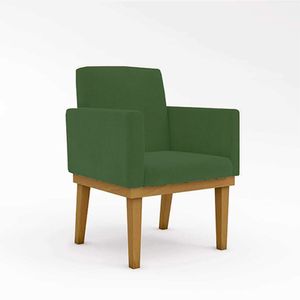 Cadeira Escritório Poltrona Reforçada verde