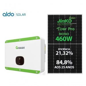 Gerador De Energia Solar Growatt Rosca Dupla Romagno