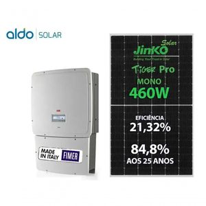 Gerador De Energia Solar Fimer Abb Metalica Perfil 55cm Roma