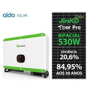 Gerador De Energia Solar Growatt Rosca Dupla Romagno