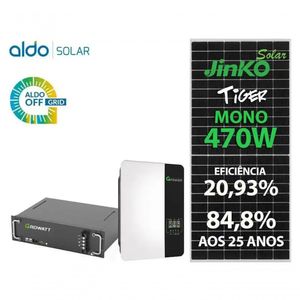 Gerador De Energia Solar Growatt Off Grid Solo Romagnole Gro