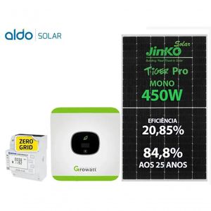 Gerador De Energia Solar Growatt Zero Grid Rosca Dupla Metal