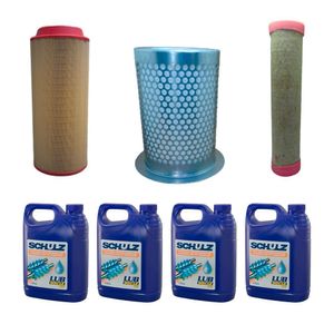 Kit Preventiva Compressor Parafuso Schulz Srp 3020 3020e Ta3020 Ta3020e