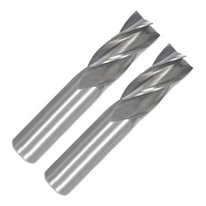 Fresa Topo Reto 4 Cortes - Hss - Med. 5/16 E 3/8 - 2 Peças