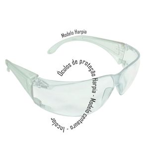 Óculos De Proteção Epi - Modelo Harpia Centauro (Incolor)