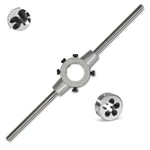 Cossinete Aço Liga M10 X 1,5 + Porta Cossinete 1''