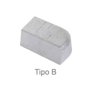 Pastilha De Solda Metal Duro (Md) Tipo B10 Classe K10 Corte