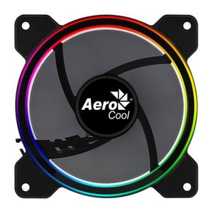 Cooler Para Gabinete Aerocool Saturn 12 Frgb 120mm Preto