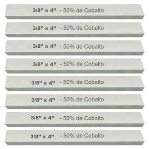 Kit Bits Quadrado 3/8 X 4 - Com 50% De Cobalto - 8 Peças