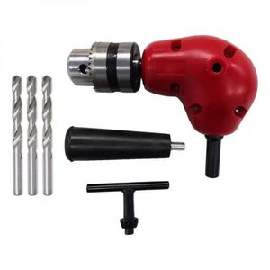 Mandril Angular 90 Graus 3/8 + 3 Brocas 7,8 Mm - Kit