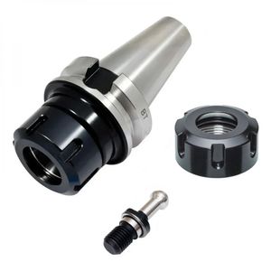 Kit Mandril Porta Pinças Er32 Bt40 + Pino 45º Bt40 + Porca Er32