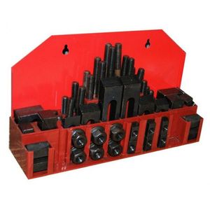Jogo De Presilha Para Fixação 58 Peças Zk-14 Rasgo Mesa 16mm