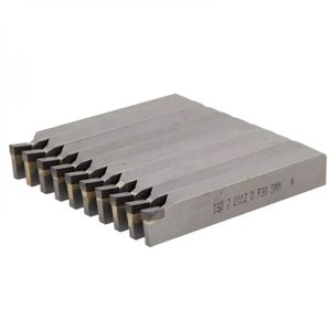 Ferramenta Soldada Bedame Iso 7 2012 Para Torno - 10 Peças