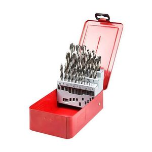 Jogo De Brocas Helicoidais - Med. 1,0 A 13,0Mm - 25 Pçs