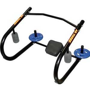 Aparelho Abdominal Polimet Ab Three Profissional 0440 Preto