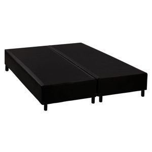 Cama Box Base King Universal Courano Black (186X198X20) - Costa Rica