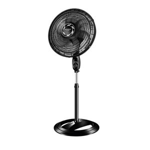 Ventilador De Coluna Mondial Bravo Turbo E Force 8 Nvt-40c-8p Vent 40cm Turbo-220v-preto/prata