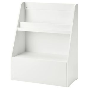 Organizador Livreiro Com Baú William 100% Mdf Livros Caixa