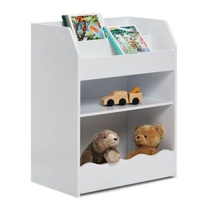 Organizador De Brinquedo Livreiro Infantil Gustavo 100% Mdf